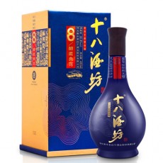 [정품]헝쉐이라오바이간. 18주방,순유8(衡水老白干. 十八酒坊,醇柔8) 480ml, 39%vol.