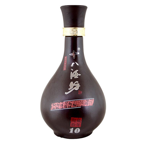 [정품]헝쉐이라오바이간. 18주방,도장10(衡水老白干. 十八酒坊,陶藏10) 480ml, 38.8%vol.