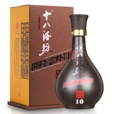 [정품]헝쉐이라오바이간. 18주방,도장10(衡水老白干. 十八酒坊,陶藏10) 480ml, 38.8%vol.