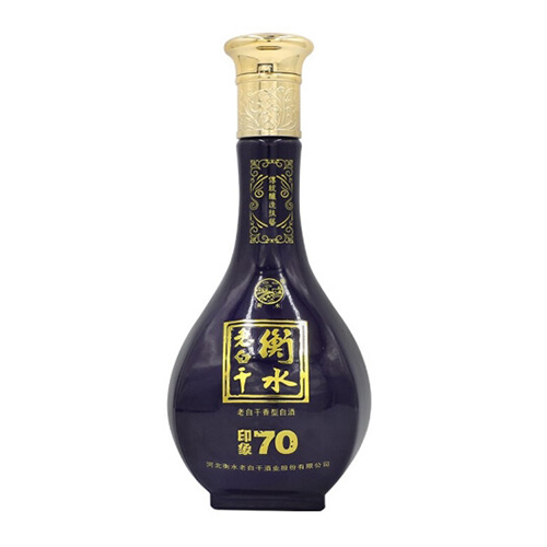 [정품]헝쉐이라오바이간. 인상70(衡水老白干. 印象70) 500ml, 50%vol.