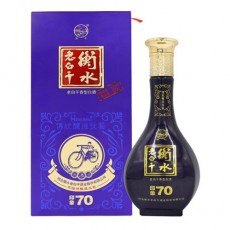 [정품]헝쉐이라오바이간. 인상70(衡水老白干. 印象70) 500ml, 50%vol.