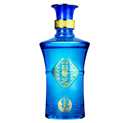 [정품]징즈주.일품경지,람담아(景芝酒.一品景芝,蓝淡雅) 500ml, 52%vol.