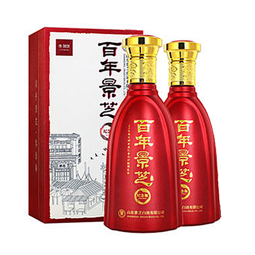 [정품]징즈주.백년경지,1915기념판(景芝酒.百年景芝,1915纪念版) 500ml, 52%vol.