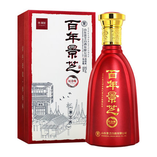 [정품]징즈주.백년경지,1915기념판(景芝酒.百年景芝,1915纪念版) 500ml, 52%vol.