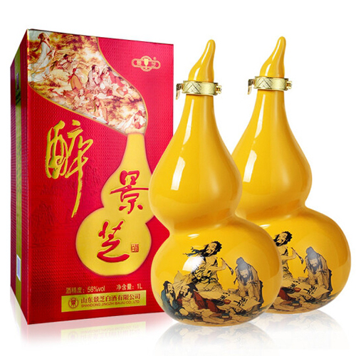 [정품]징즈주. 경지취(景芝酒.景芝醉) 1000ml, 56%vol.