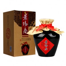 [정품]징즈주. 경양춘,노흑담(景芝酒.景阳春老黑坛) 500ml, 50%vol.