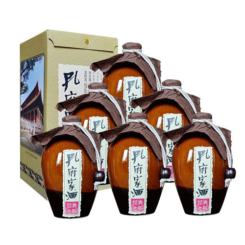 [정품]콩푸쟈주. 경전대도(孔府家酒. 经典大陶) 500ml, 52%vol.