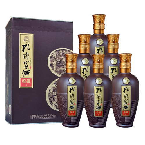 [정품]콩푸쟈주. 부장8(孔府家酒. 府藏八) 475ml, 52%vol.