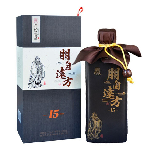 [정품]콩푸쟈주(孔府家酒) 붕자원방15(朋自远方15) 500ml, 52%vol.