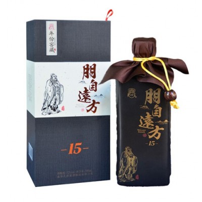 [정품]콩푸쟈주(孔府家酒) 붕자원방15(朋自远方15) 500ml, 52%vol.