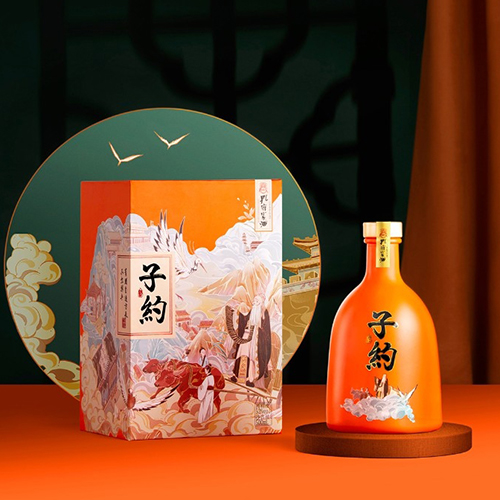 [정품]콩푸쟈주(孔府家酒) 자약국조판(子约国潮版) 500ml, 52%vol.