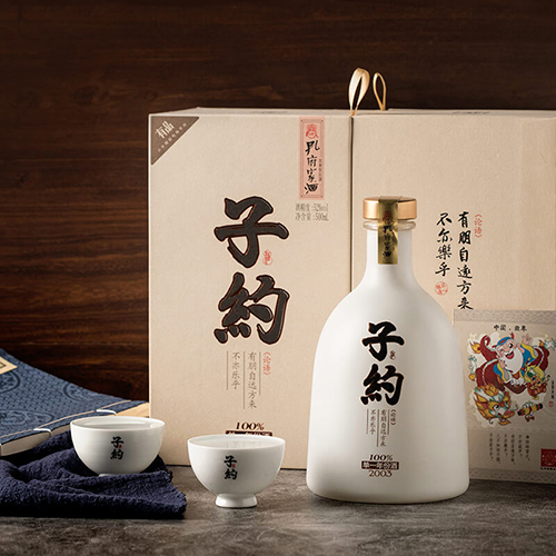 [정품]콩푸쟈주. 자약15년(孔府家酒. 子约15年) 500ml, 52%vol.