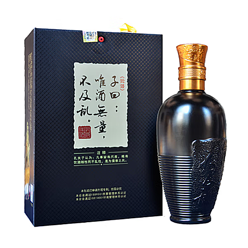 [정품]콩푸쟈주(孔府家酒). 부장10(府藏十) 475ml, 52%vol.