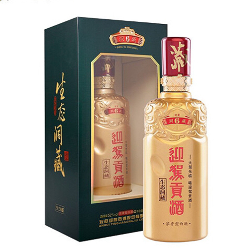 [정품]잉쟈꿍주. 생태동장6(迎驾贡酒. 生态洞藏6) 500ml, 52%vol.