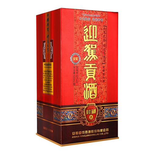 [정품]잉쟈꿍주. 봉장(迎驾贡酒. 封藏) 500ml, 42%vol.