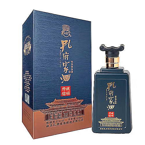 [정품]콩푸쟈주(孔府家酒). 부장유송(府藏儒颂) 500ml, 52%vol.