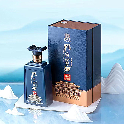 [정품]콩푸쟈주(孔府家酒). 부장유송(府藏儒颂) 500ml, 52%vol.