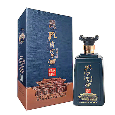 [정품]콩푸쟈주(孔府家酒). 부장유송(府藏儒颂) 500ml, 52%vol.