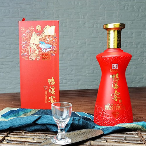 [정품]야시자오주. 홍첩(鸭溪窖酒. 红钻) 500ml, 52%Vol