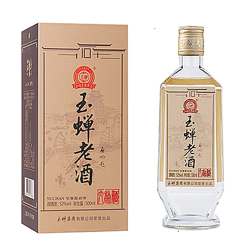 [정품]루저우위찬. 대곡회구판(泸州玉蝉.大曲怀旧版) 500ml, 52%Vol