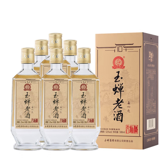 [정품]루저우위찬. 대곡회구판(泸州玉蝉.大曲怀旧版) 500ml, 52%Vol