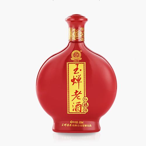 [정품]루저우위찬. 홍복선(泸州玉蝉.红福蝉) 500ml, 52%Vol / 39%Vol