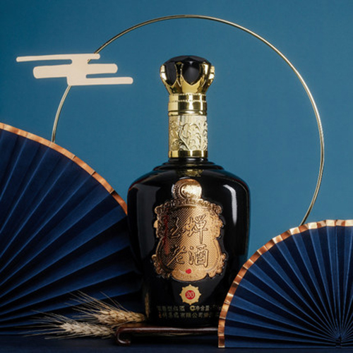 [정품]루저우위찬. 주성명주20년(泸州玉蝉.酒城明珠20年) 500ml, 52%Vol