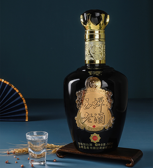 [정품]루저우위찬. 주성명주20년(泸州玉蝉.酒城明珠20年) 500ml, 52%Vol