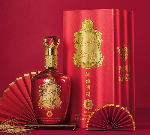 [정품]루저우위찬. 주성명주10년(泸州玉蝉.酒城明珠10年) 500ml, 52%Vol