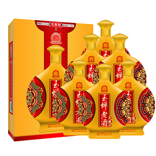 [정품]루저우위찬. 금복선(泸州玉蝉.金福蝉) 500ml, 52%Vol