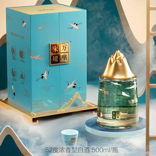 [정품]구샤주. 만리송경.강원(谷小酒. 万里宋境.江源) 500ml, 52%Vol