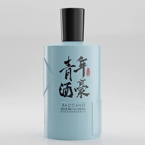 [정품]구샤주. 청년주호,블루(谷小酒. 青年酒豪,蓝) 500ml, 50%Vol