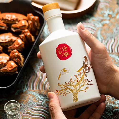[정품]구샤주. 분향(谷小酒. 分享) 500ml, 52%Vol