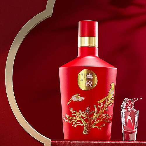 [정품]구샤주. 희열(谷小酒. 喜悦) 500ml, 52%Vol