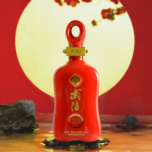 [정품]우링주. 소장(武陵酒. 少酱) 500ml, 53%Vol