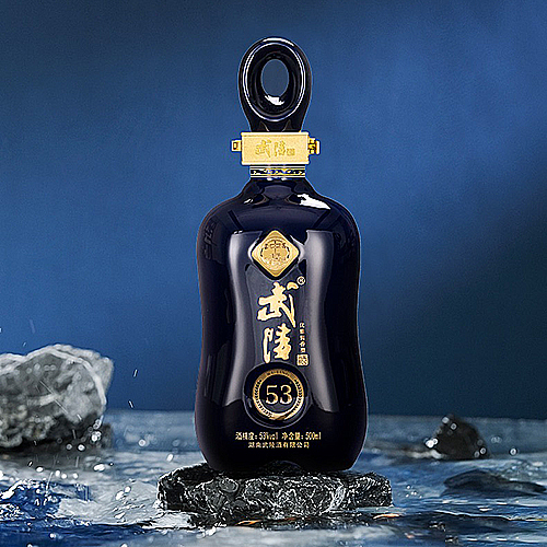[정품]우링주. 중장(武陵酒. 中酱) 500ml, 53%Vol
