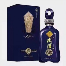 [정품]우링주. 상장15년(武陵酒. 上酱15年) 500ml, 53%Vol