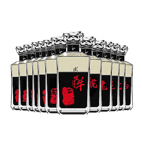 [정품]우링주. 호박,12생소(武陵酒. 琥珀 十二生肖) 509ml, 53%Vol