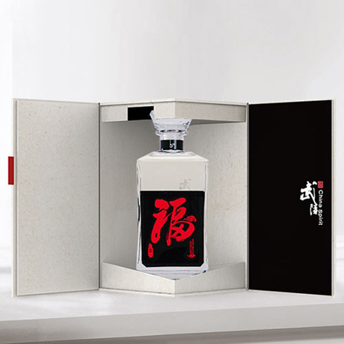 [정품]우링주. 호박,복판(武陵酒. 琥珀•福版) 509ml, 53%Vol