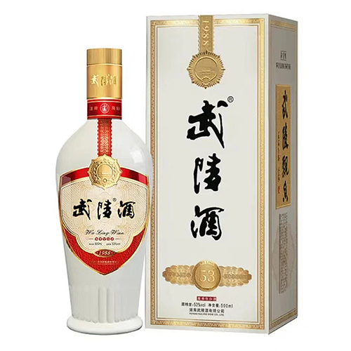 [정품]우링주. 표향,경전판(武陵酒. 飘香经典版) 500ml, 53%Vol