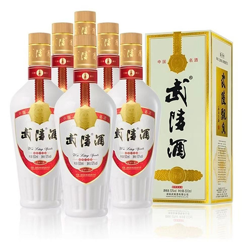 [정품]우링주. 표향,경전판(武陵酒. 飘香经典版) 500ml, 53%Vol