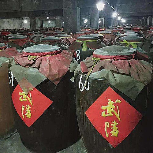 [정품]우링주. 원수(武陵酒. 元帅) 500ml, 53%Vol