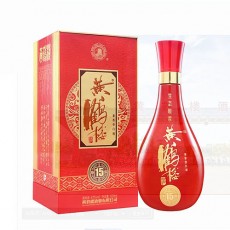 [정품]황허뤄주. 생태원장15(黄鹤楼酒  生态原浆15) 500ml, 42%Vol