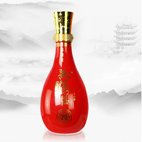 [정품]황허뤄주. 생태원장20(黄鹤楼酒  生态原浆20) 500ml, 42%Vol