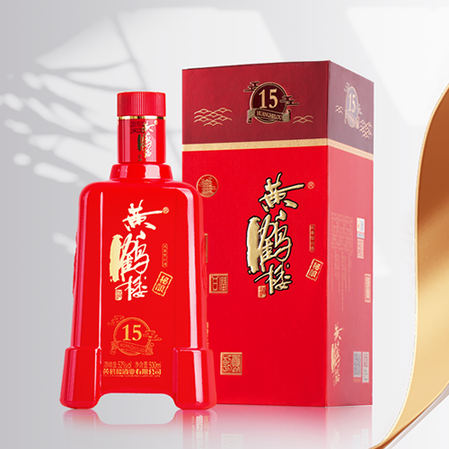 [정품]황허뤄주, 비양15(黄鹤楼酒, 秘酿15) 500ml, 52%Vol