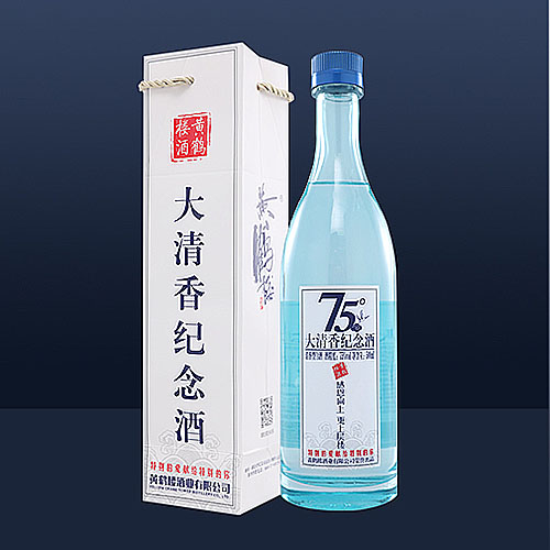 [정품]황허뤄주, 대청향기념주(黄鹤楼酒, 大清香纪念酒) 500ml, 75%Vol