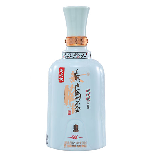 [정품]황허뤄주, 대청향(黄鹤楼酒, 大清香) 900ml, 53%Vol