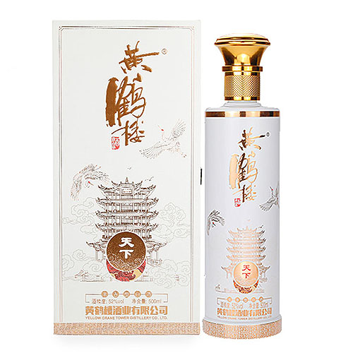 [정품]황허뤄주. 천하(黄鹤楼酒, 天下) 500ml, 42%Vol/52%Vol