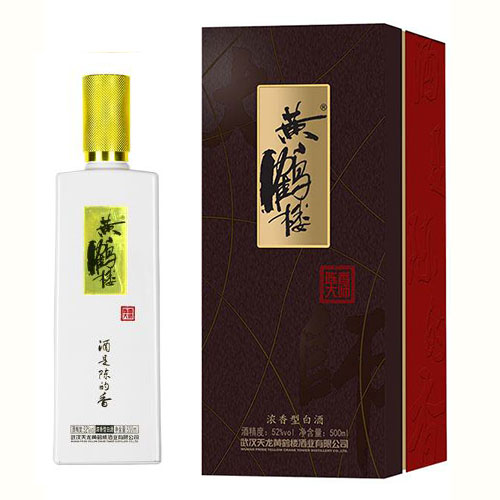[정품]황허뤄주. 진향대사급(黄鹤楼酒, 陈香大师级) 500ml, 52%Vol