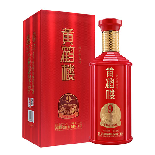 [정품]황허뤄주. 동양9(黄鹤楼酒, 洞酿9) 500ml, 52%Vol